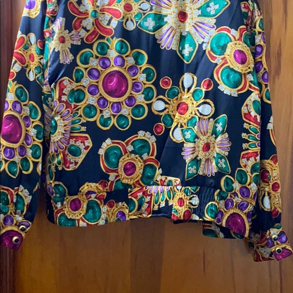 VINTAGE Carlisle silk jacket - Picture 4 of 5